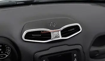 

ABS Matte Centre Air Conditioning Vent Outlet Cover for Jeep Renegade 2015 2016
