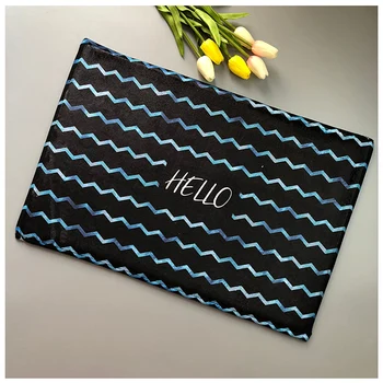 

Black white waves pattern gold letters flannel rug mat door living room bedside carpet non slip 40x60cm/50x80cm/40x100cm/60x90cm