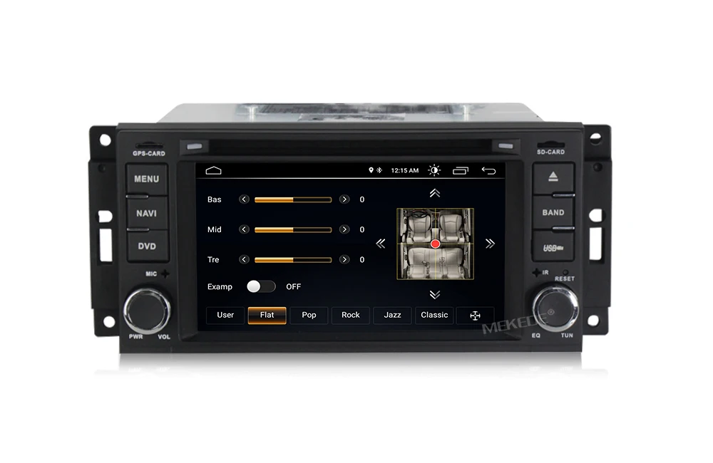 Clearance MEKEDE Android 8.1  Car GPS navigation DVD player For JEEP Wrangler Compass Patriot Grand Cherokee Commander Dodg free shipping 26