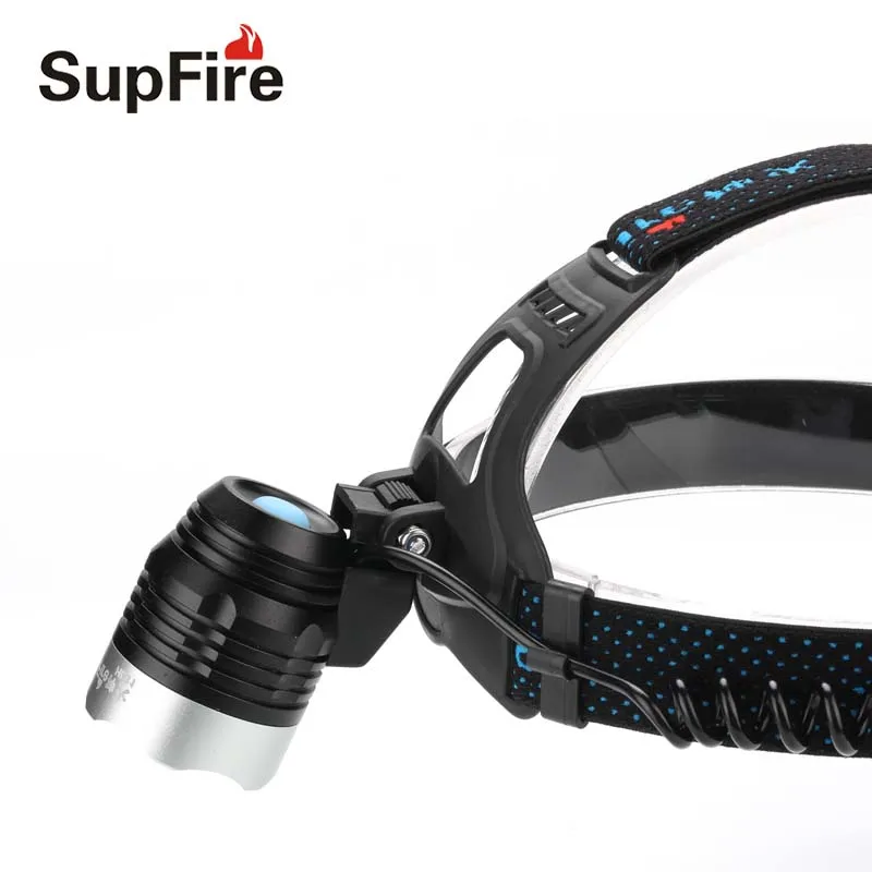 SupFire HL31 налобный фонарь водонепроницаемый CREE XM L2 900 люмен светодиодный фонарик
