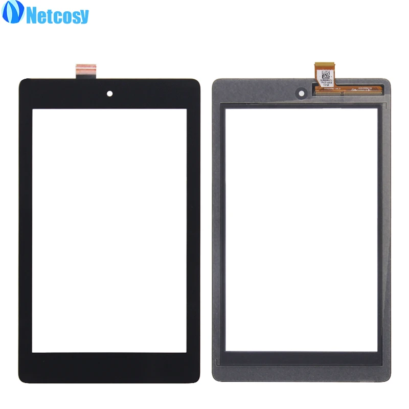 Netcosy для Amazon Kindle Fire HD5 HD6 HD7 Touch Панель черный Сенсорный экран Стекло Digitizer Запасные части сенсорной Экран