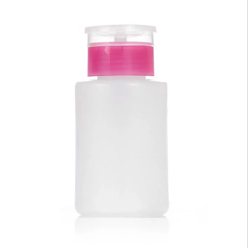 

100ML Nail Art Empty Bottle Pump Container Storage Dispenser Liquid Acrylic Polish Gel Remover Cleaner Portable Manicure Tool