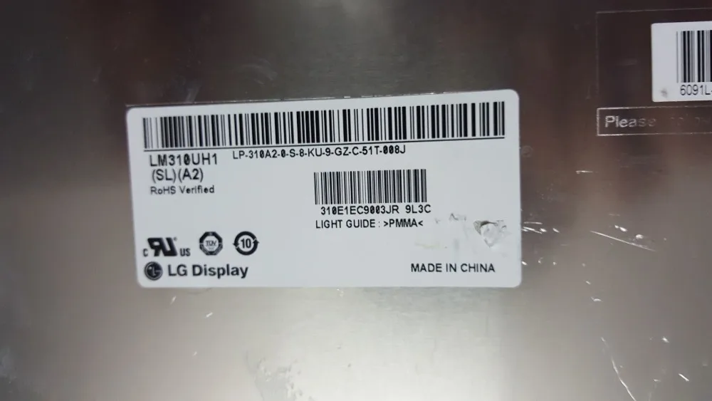  LM310UH1-SLA1 Panel LCD Display Screen For game monitor