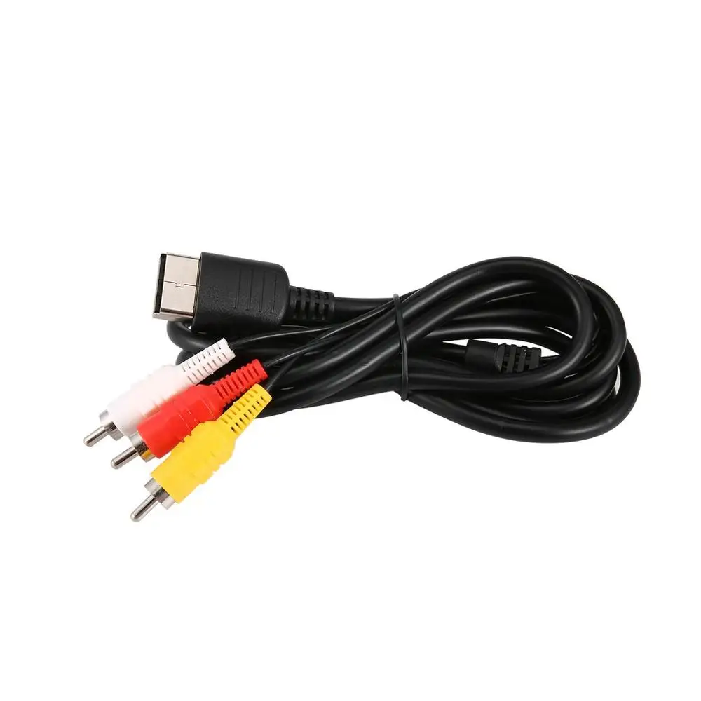 RCA AV A/V for Sega Dreamcast Stereo Composite Audio Video TV Adapter Cable RCA AV A/V for Sega Dreamcast Stereo Composite Audio Video TV Adapter Cable