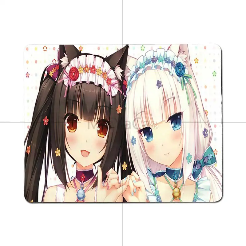 MaiYaCa собственные коврики Chocola Nekopara Аниме Коврик для мыши игровые