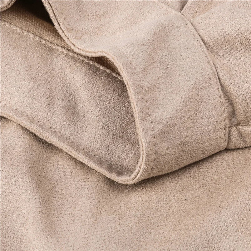 Women Coat 2018 New Hot Sale Fashion Casual Solid Turtleneck Zipper Bow Bandage Windbreaker Long Coat Outerwear Overcoat #O09 (26)