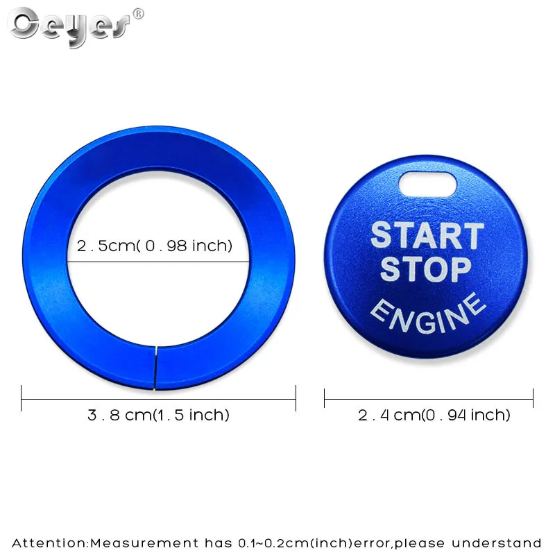 Car Start Engine Button Key Ring for NISSAN (4)