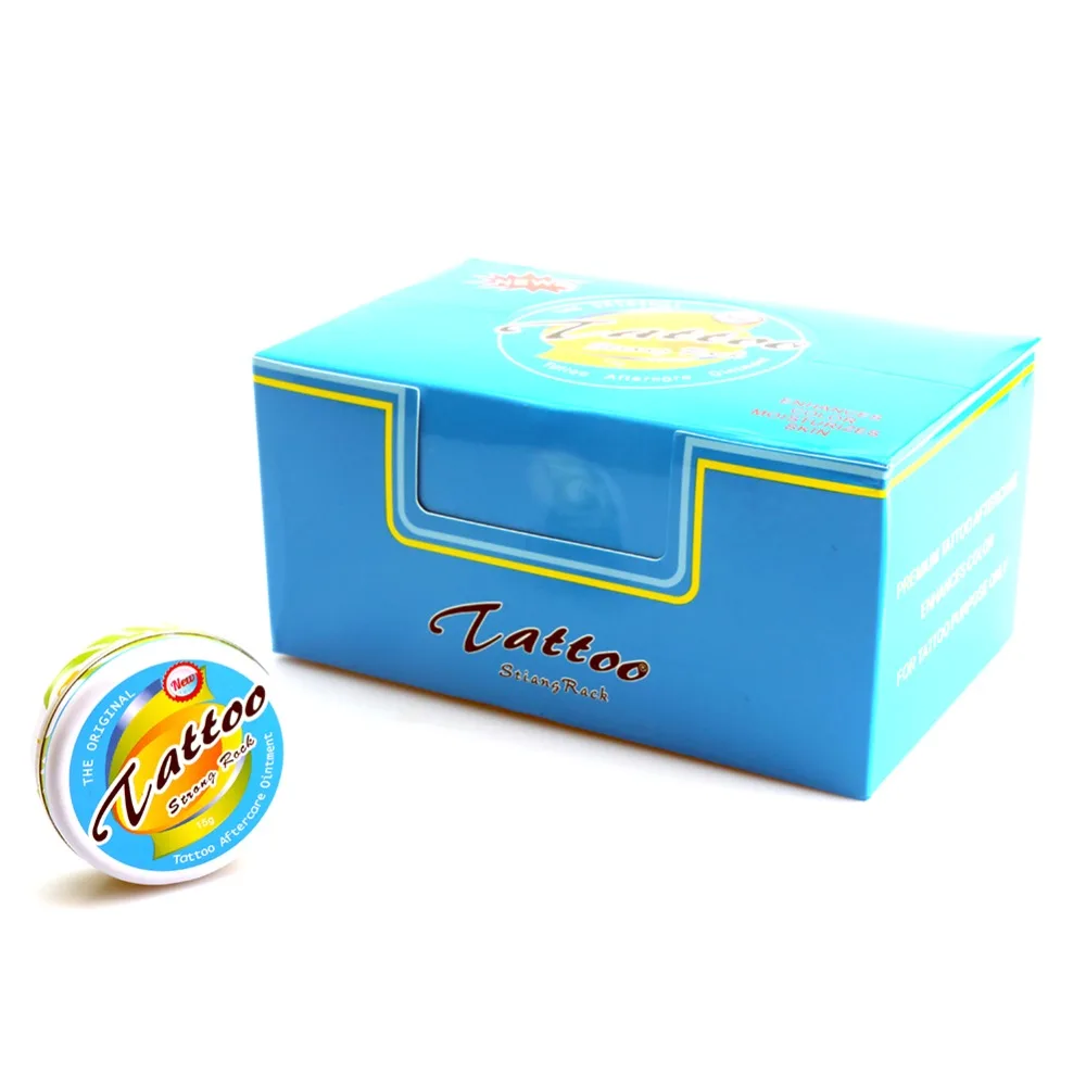 

10Pcs/lot Tattoo Aftercare Cream Care Lotion Anti Scar Vitamin Ointment For Tattoo Body Art Permanent Makeup Tattoo Supplies