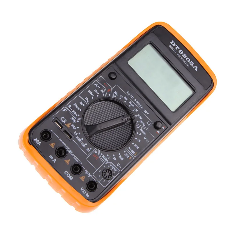 Dt 9205a профессиональный портативный тестер с ЖК дисплеем цифровой мультиметр Fluke