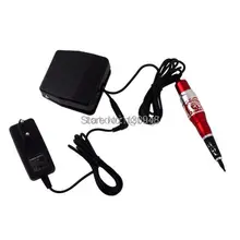 1 Комплект Перманентный макияж машина Комплект бровей татуировки ручка иглы Советы питания педаль