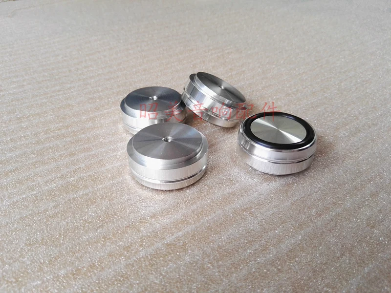 4 шт. 39*17 мм HIFI алюминиевый arcuate recess preamp/усилитель стойки ноги