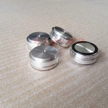 4 шт. 39*17 мм HIFI алюминиевый arcuate recess preamp/усилитель стойки ноги