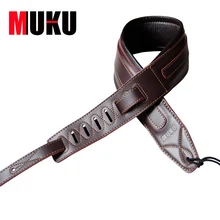 2016 Genuine leather electric thick guitar strap electric guitar staps Bass strap Adjustable guitar belt 2016 Genuine leather electric thick guitar strap electric guitar staps Bass strap Adjustable guitar belt