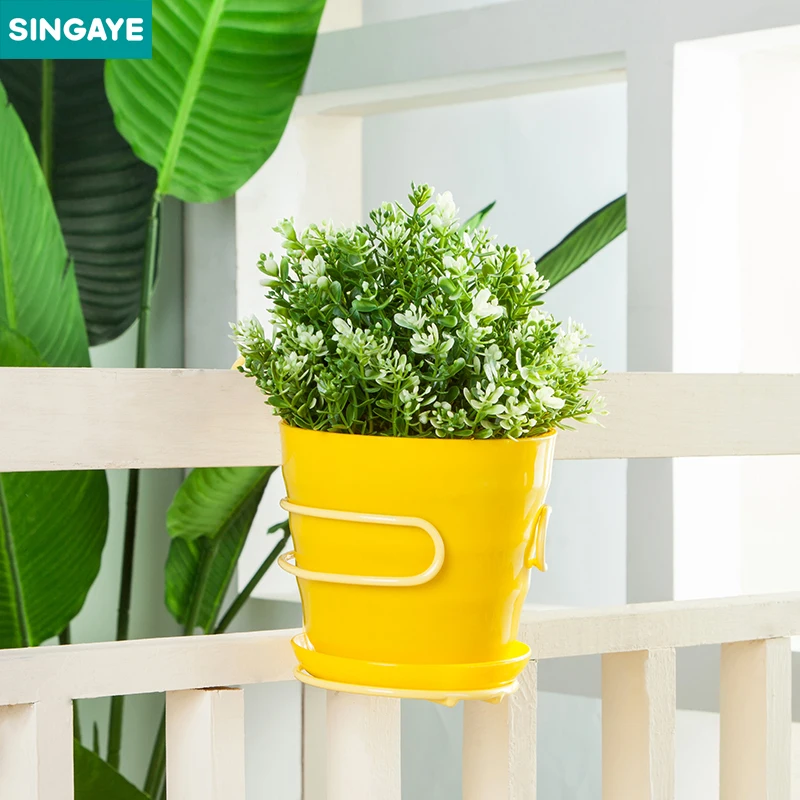 SINGAYE Balcony Hanging Flowerpot Hanging Plant/flower Creative Carbon
