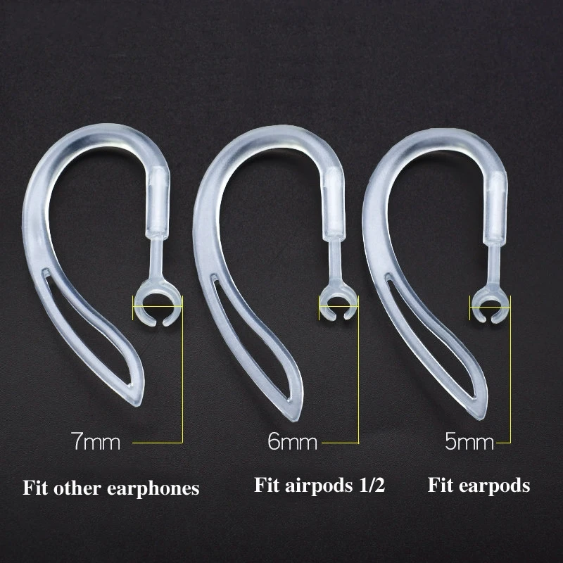 

New Replacement silicone Earhook Earphone Ear Hook Loop for airpods 1/2 earpods