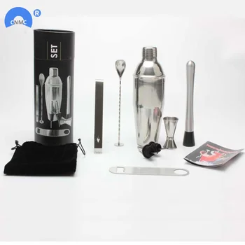 

Stainless Steel Cocktail Shaker Bar Set Wine Martini Mixer Boston Shaker For Party Bar Tool