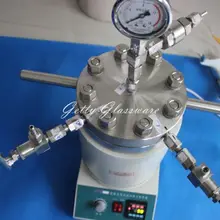 150 мл гидротермальный синтез Автоклавный реактор, резервуар для пищеварения высокого давления, с цифровой установкой и контролируемой нагревательной мантией