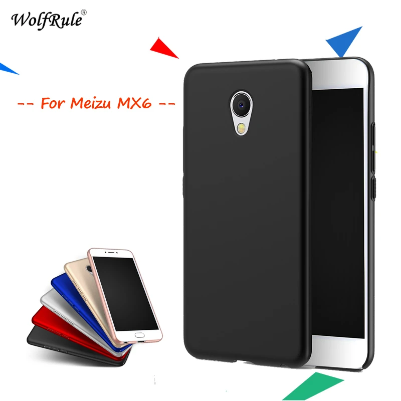 WolfRule чехол для Meizu MX6 противоударный ультратонкий Гладкий поликарбонатный