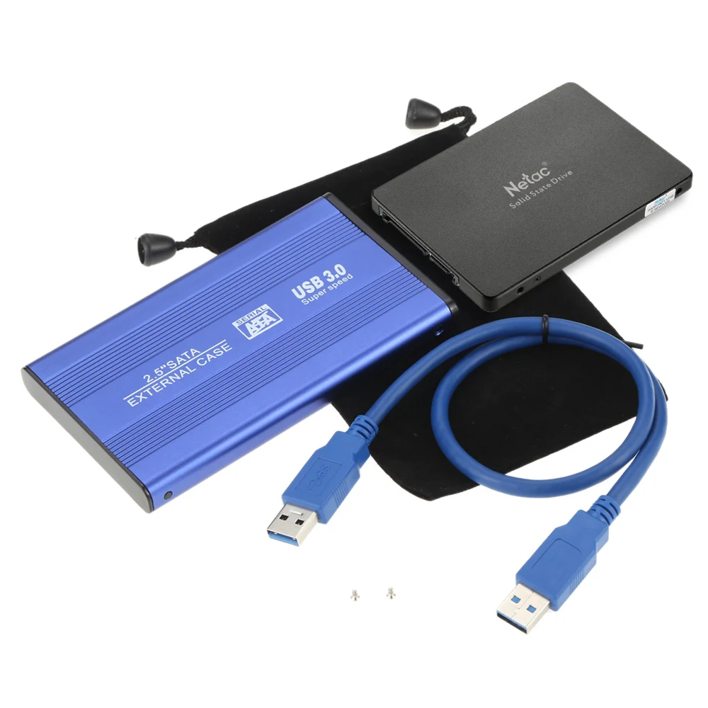 Внешний корпус Netac N5S 60 Гб 2 5 дюйма SATA III|sata external|hdd ssd satausb 3.0 hdd |
