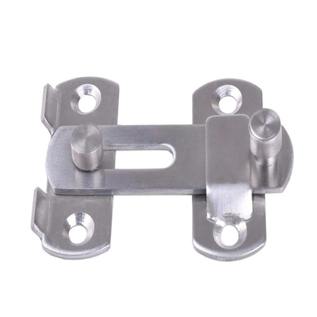 

(Drop shipping) Hasp Latch METAL Hasp Latch Lock Sliding Door Lock for Window Cabinet Fitting