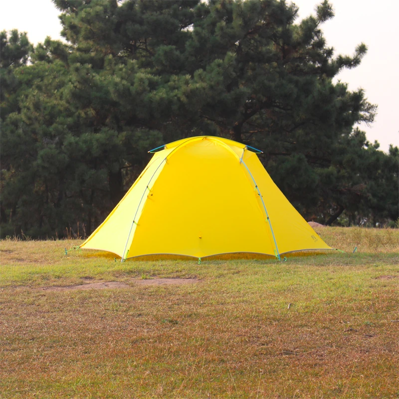 

China Brand outdoor 2 person ultralight camping tent, large space, waterproof