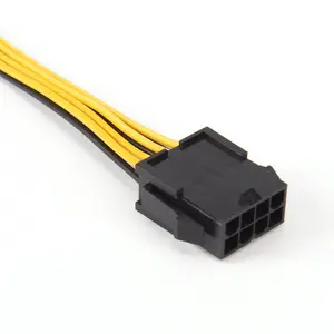 Image 3 - 19cm 8 Pin 8 Pin ATX EPS erkek kadın güç uzatma PSU anakart güç uzatma adaptör kablosu