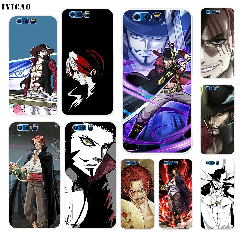 Мягкий силиконовый чехол IYICAO Mihawk shanks для Huawei Y9 Y7 Y6 Prime 2018 Honor 8C 8X 8 9 10 Lite 7X 7C 6A 7A Pro |