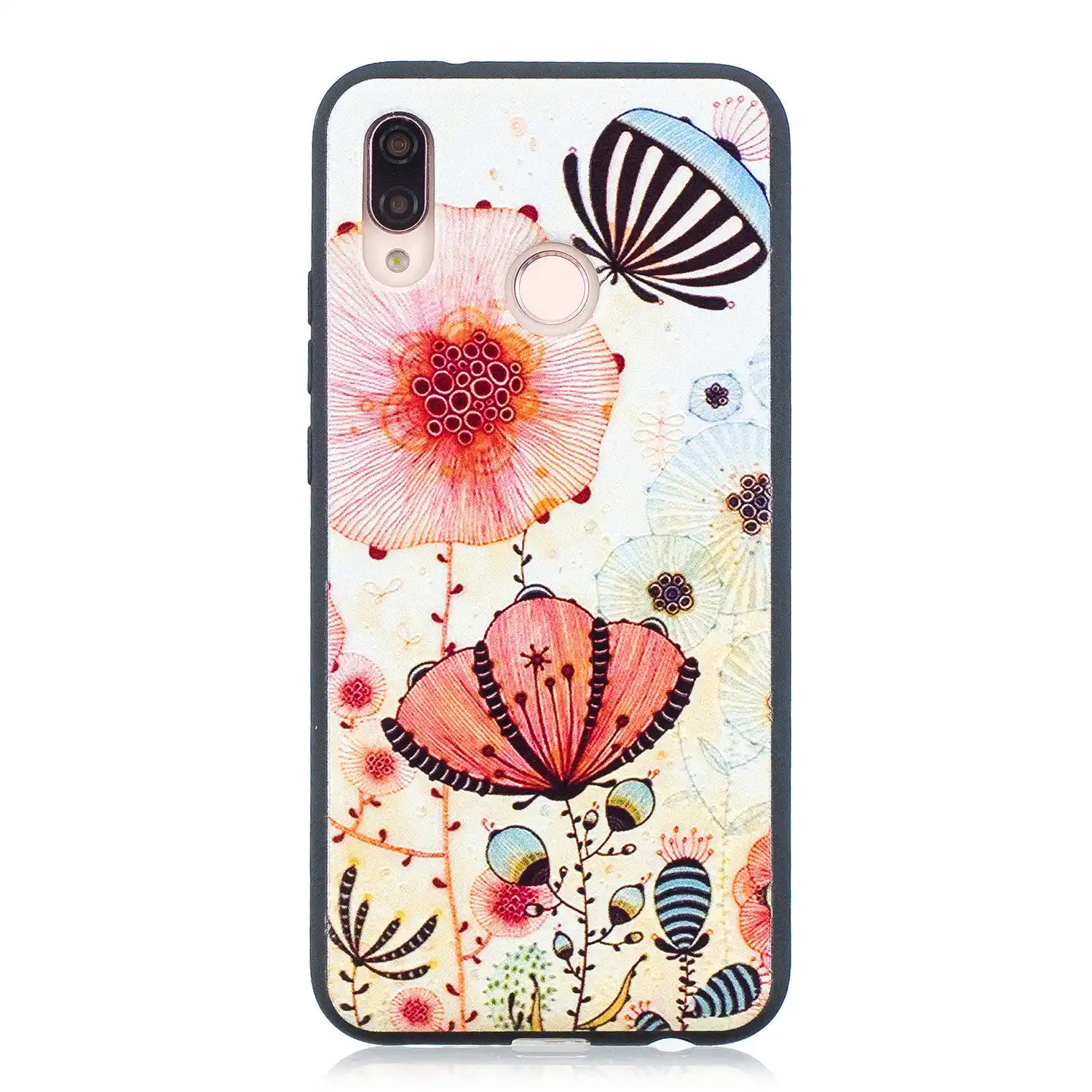 coque huawei p20 lite flowers