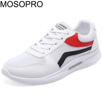 

MOSOPRO Men's Walking Sneakers Autumn Man Loafers Walking Sneakers Spring Shoes Breathable Mesh Flats Summer Hollow Shoes B015