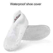 Силиконовые галоши Многоразовые водонепроницаемые чехлы для обуви непромокаемые сапоги износостойкие Нескользящие LXY9