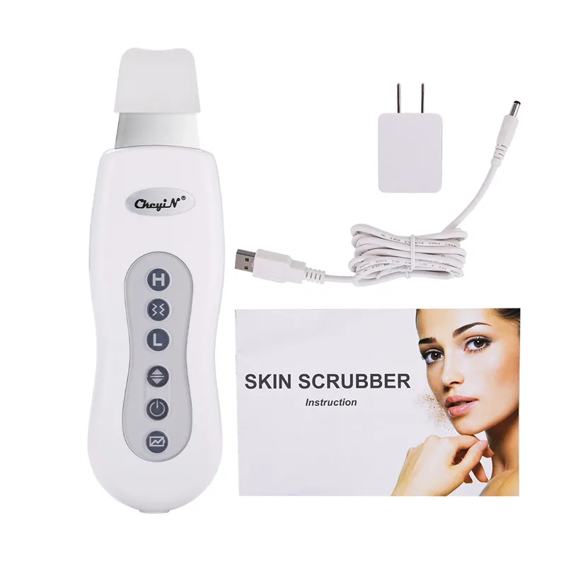 Portable Ultrasonic Facial Skin Scrubber Multifunctional Skin Care Deep Face Cleanser Whitening Lifting Cleaning Machine Portable Ultrasonic Facial Skin Scrubber Multifunctional Skin Care Deep Face Cleanser Whitening Lifting Cleaning Machine