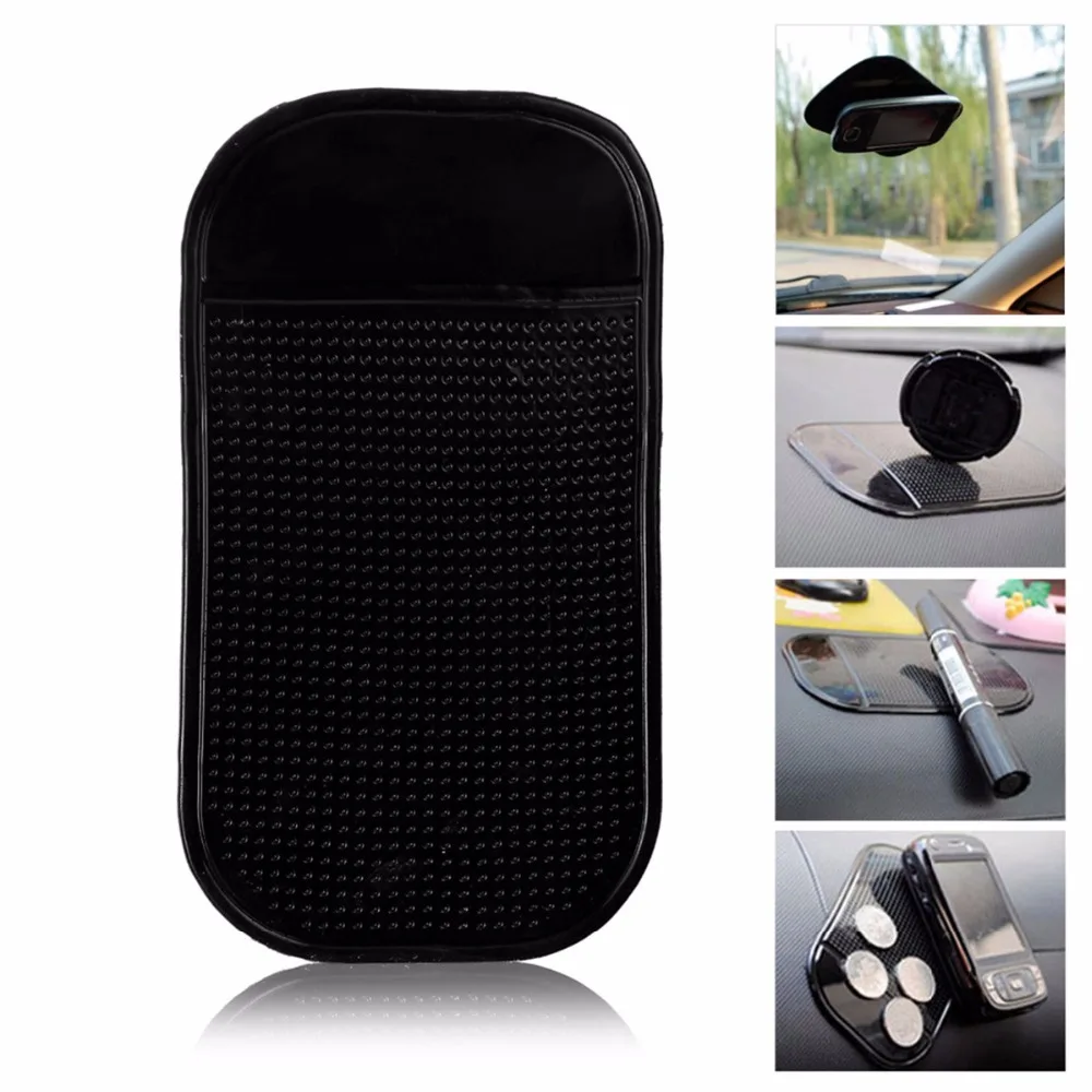 

2 Pcs Car Grip Pad Non Slip Sticky Dashboard Anti Slide Cell Phone Mount Holder Anti-Slip Non-Slip GPS Mat For iPhone Huawei LG