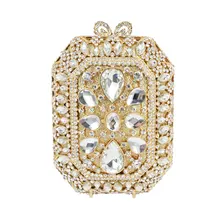 Серебряная Свадебная женская вечерняя сумочка со стразами, кошелек высокого качества, винтажный роскошный бренд, женские клатчи, мини-клатч