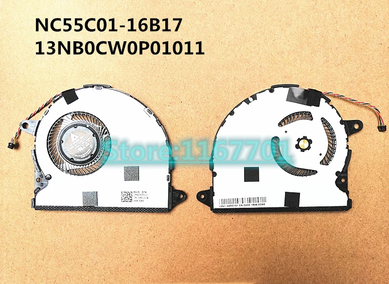 

New Original Laptop CPU cooling Fan for ASUS Zenbook UX330 UX330U UX330UA U3000U NC55C01-16B17 13NB0CW0P01011 13N1-34M0101
