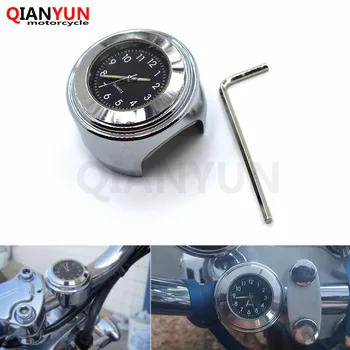 

7/8" Motorcycle Handlebar Watch Hand Grip Bar Mount Dial Top Mount Clock For racing motocross Motorbike Race Timer Accessories