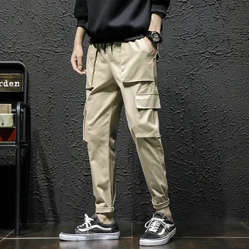 

3 Color Oversize M-5XL Streetwear Men Harajuku Pant Pantalones Hombre Casual Cargo Pants Joggers Trousers Spring Straight Pant