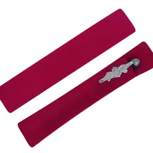 Красный бархатный для ручки сумки RZ-VPB6-R