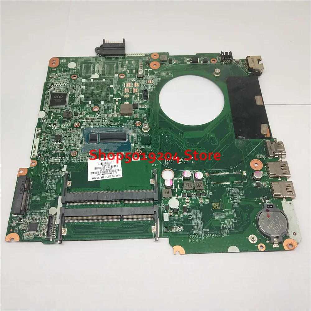 Best Price Mainboard 782103-501 782103-001 DA0U83MB6E0 For HP 15F 15-F 15-F010DX laptop motherboard I3-4010 100% Fully Tested