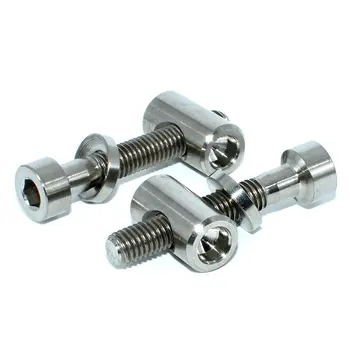 

Ti Bolt M5 Seat Pin Titanium Bolt Washer for THOMSON Easton EC70/90 Column Head Hexagon Socket Ti screws Ti fasteners 2pcs/lot