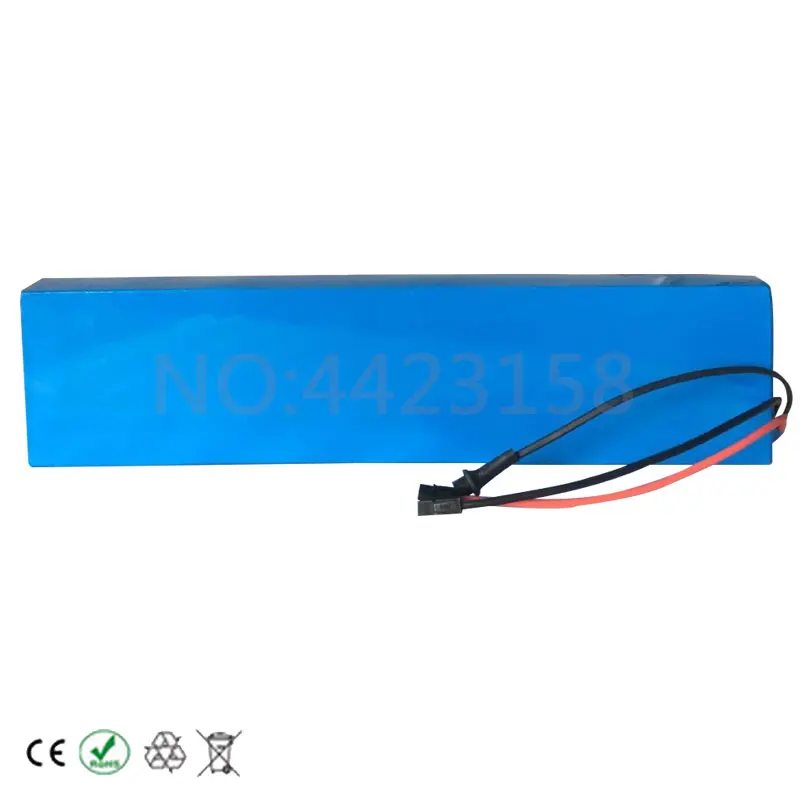 Discount EU US No Tax 36V 14AH Lithium Battery 500W 36V 14AH Ebike Battery with PVC Case use Samsung 3500Mah cell 15A BMS with 2A Charger 4