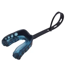 Защита зуба Защита рта с подвесным канатом пищевого класса EVA защита для зубов полости рта Защита для губ тренировочные аксессуары для спорта