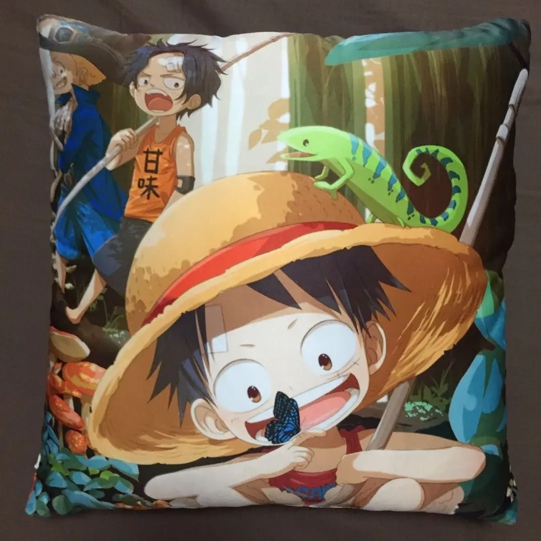 One Piece ASL Luffy Ace аниме двухсторонняя подушка чехол s обнимающая Подушка Чехол для