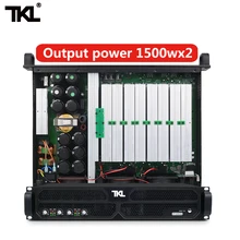 TKL PH2 усилитель мощности 2 канала 1300 Вт x2 Профессиональный усилитель мощности сабвуфер питания усилитель сцены DJ