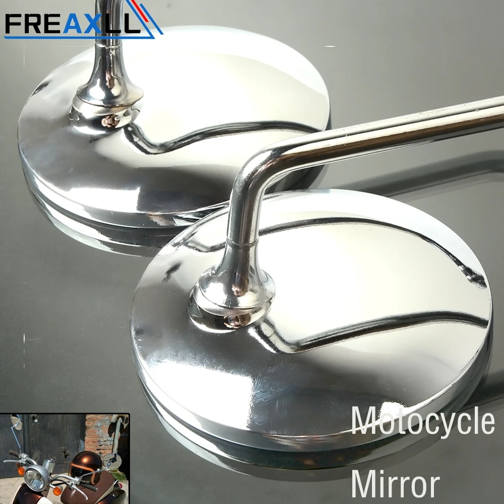 

universal Black Motorcycle rearview Mirrors 7/8" For BMW Ducati Aprilia Cafe Racer Victory Triumph Daytona 675 for cafe racer