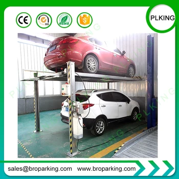 

Hot Sale Four post hydraulic electric auto lift with ramp mechanical parking lot