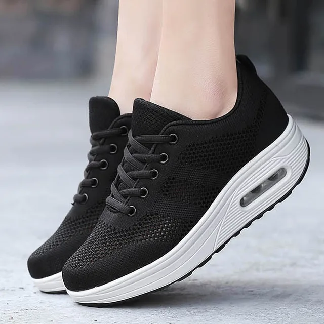 New sport shoes woman air Mesh Women Sport Walking Shape ups shoes