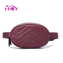 HMILY модные поясные сумки Однотонная одежда кожаные сумки через плечо сумка, миниатюрные кошельки Многофункциональный нагрудная сумка классические женские сумки