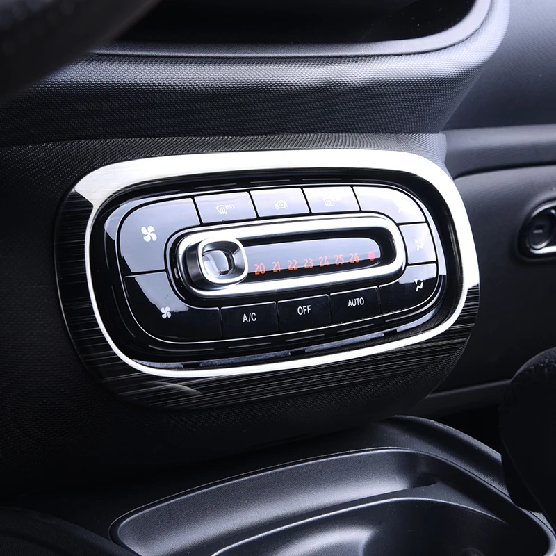 Для smart 453 forfour fortwo Автомобильная панель кондиционера украшение отделка из