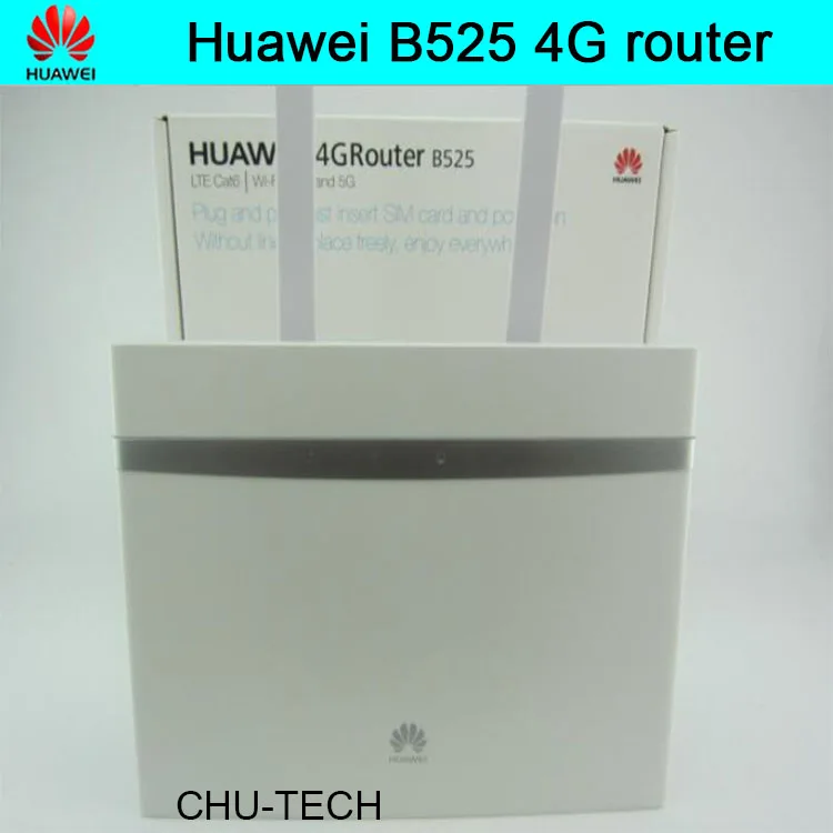 (+ 2 шт. антенны) разблокированный huawei B525 4 аппарат не привязан к оператору сотовой связи Cat6 300 м Беспроводной маршрутизатор 4 x RJ45 Gigabit Ethernet