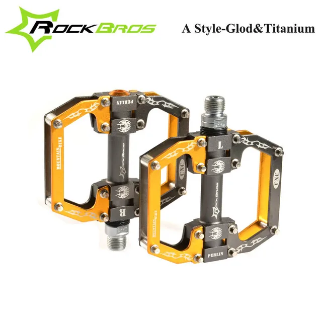 ROCKBROS Bike Pedals BMX Mountain Road Bicycle Pedal Aluminum Alloy